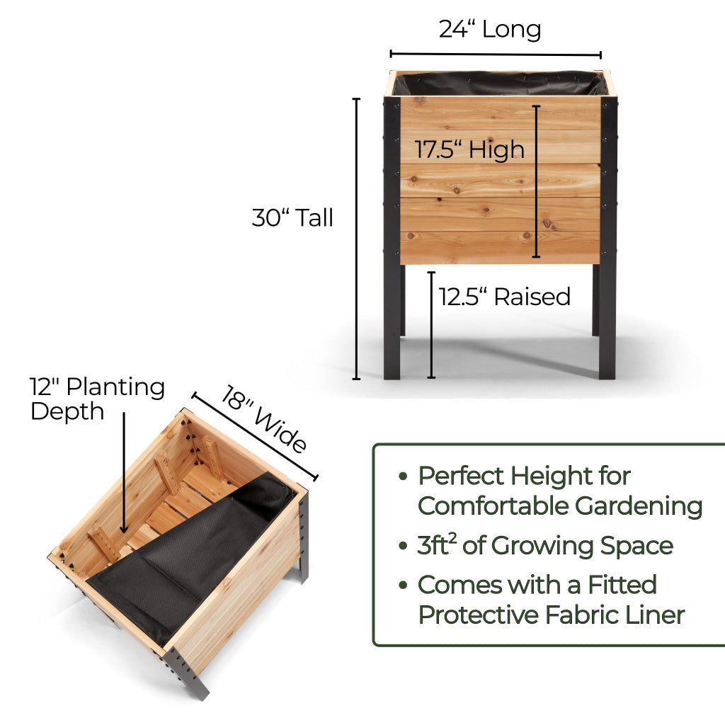 Mesa de Cultivo - 46 cm x 61 cm x 76 cm